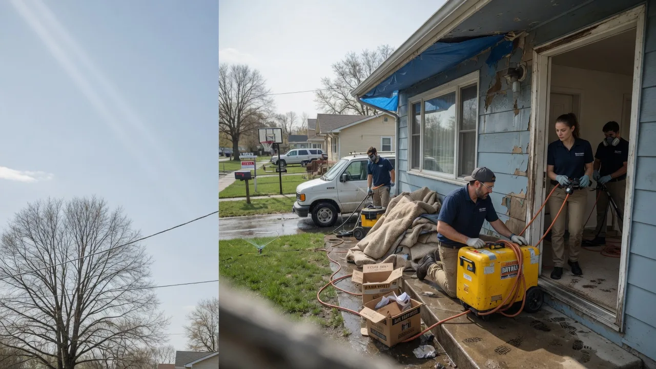Basement Flood Cleanup in Kramer, ND near me